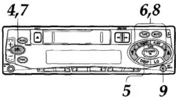 AIWA CTX409 - INTERRUPTOR DE INFORMACION PROPIA - 1