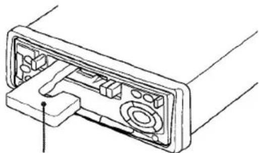 AIWA CTX409 - Precaución sobre el protector para transporte - 1