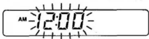 AIWA CTX409 - SETTING THE CLOCK - 2