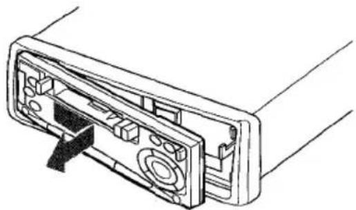 AIWA CTX409 - DESMONTAJE E INSTALACION DEL PANEL DELANTERO - 2