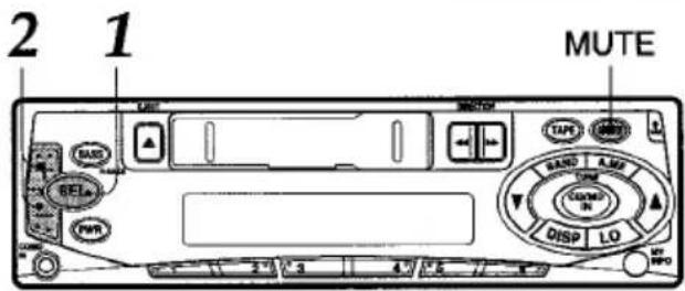 AIWA CTX409 - SOUND ADJUSTMENTS - 1