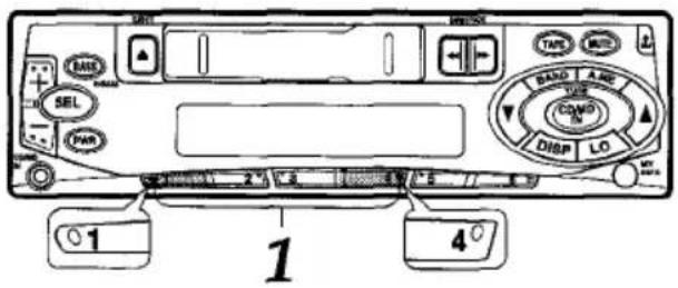 AIWA CTX409 - DETACHEMENT ET FIXATION DU PANNEAU AVANT - 5