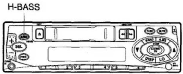 AIWA CTX409 - H-BASS (High BASS) - 1