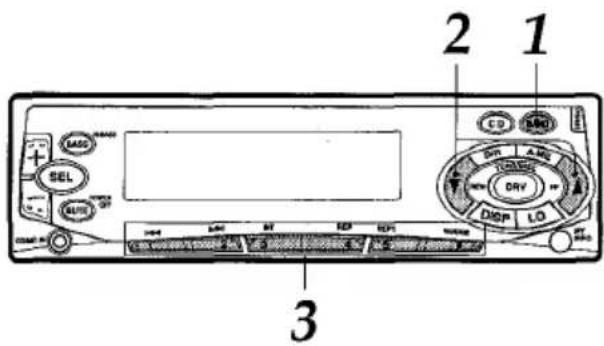 AIWA CTFX729M - Programacion manual de las estaciones - 1