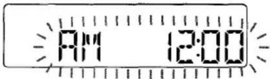 AIWA CTFX729M - SETTING THE CLOCK - 2
