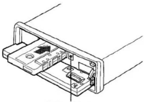 AIWA CTFX729M - Press OPEN to open the front panel and insert a cassette. - 1