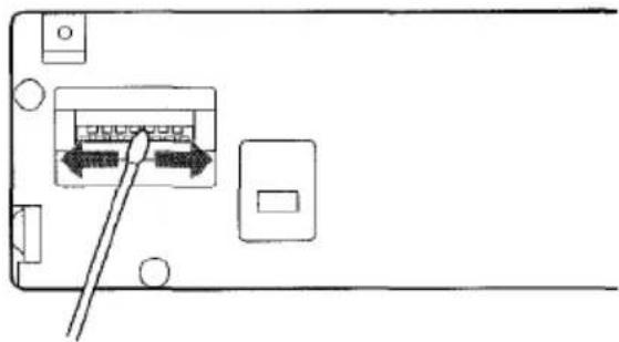 AIWA CTFX729M - Limpieza del conector - 1