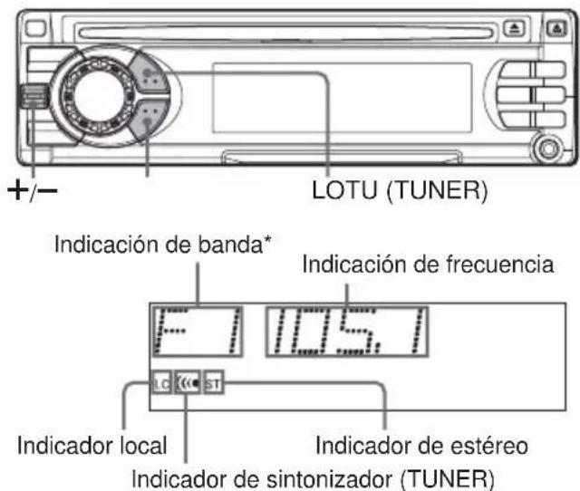 AIWA CDCX30MP - Sintonización de una estación - 1