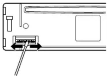 AIWA CDCX227 - Zadnićast Čelniho panelu - 1