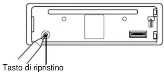 AIWA CDCX227 - Tasto di ripristino - 1