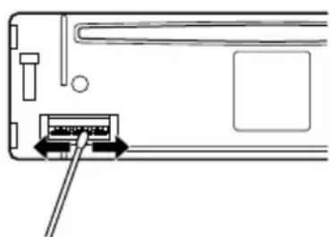 AIWA CDCX227 - Dos du panneau avant - 1