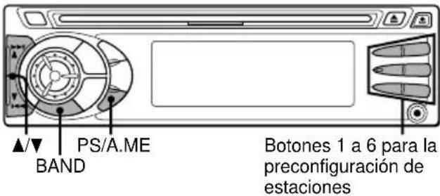 AIWA CDCX227 - Uso de las estaciones preconfiguradas - 1