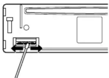 AIWA CDCX227 - Limpieza del conector - 1