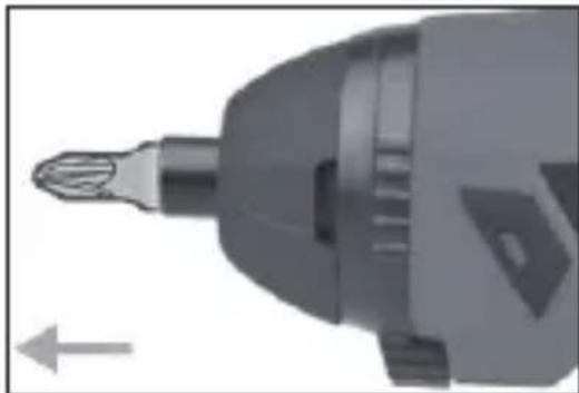 Tacklife SPD50DC - Insertion de bits - 1