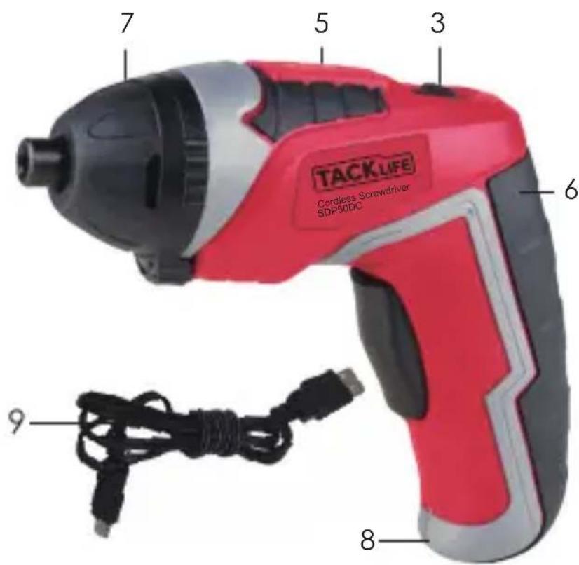 Tacklife SPD50DC - Informazioni aggintive di sicurezza - 2