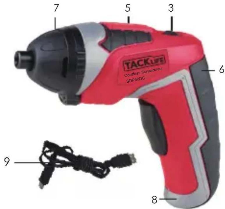 Tacklife SPD50DC - Zusätzliche Sicherheitshinweise - 3