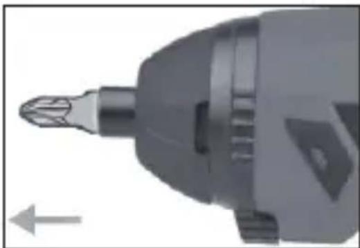 Tacklife SPD50DC - Einfugen von Bohrkopf - 1