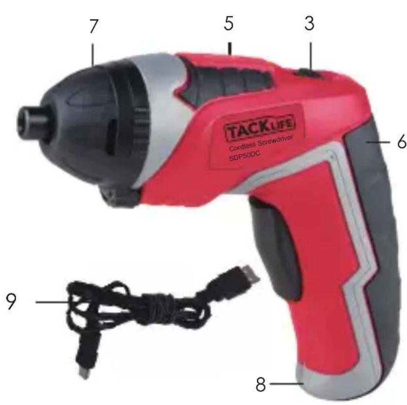 Tacklife SPD50DC - Notas de seguridad adiconiales - 3