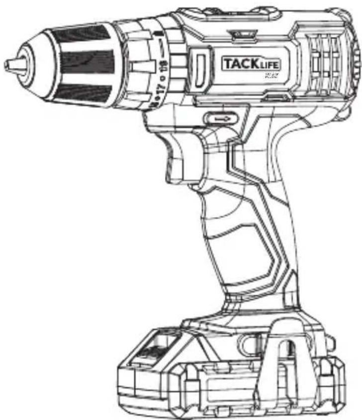 Tacklife PCD05D - Cordless Drill/Driver - 1