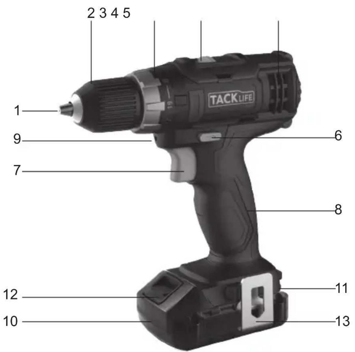 Tacklife PCD05D - Product Features - 1