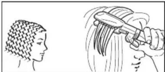 BEURER HT 60 - Utiliser le fer à friser - 1