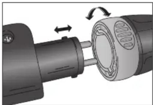 BEURER HT 60 - Changing attachments - 1