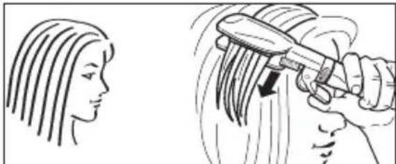 BEURER HT 60 - Using the straighteners - 2