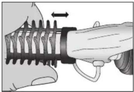 BEURER HT 60 - Utiliser l'embout spirale - 1