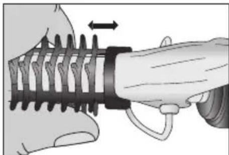 BEURER HT 60 - Stosowanie nakladki szczotkowej - 2
