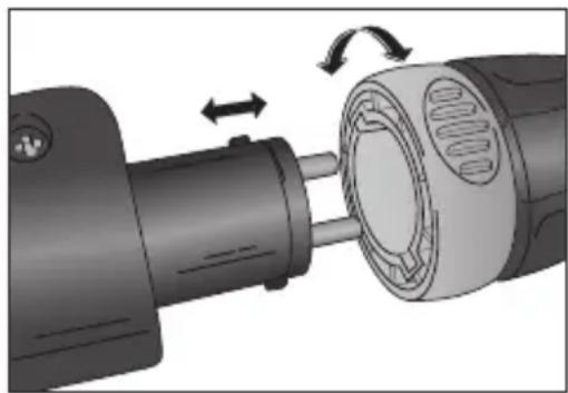 BEURER HT 60 - Sostituzione degli accessori - 1