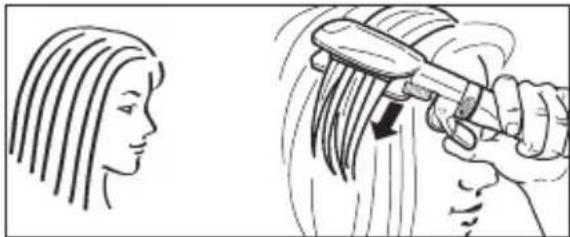 BEURER HT 60 - Utiliser le fer à lisser - 2