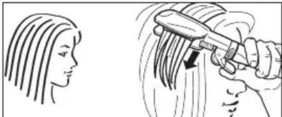 BEURER HT 60 - Stosowanie prostownicy - 2