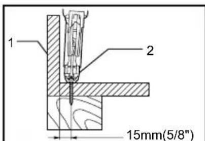 MAKITA DFR550 - Driving in corner - 1