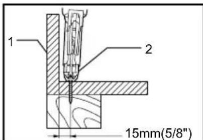 MAKITA DFR550 - Colocacion en esquinas - 1
