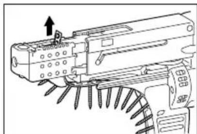 MAKITA DFR550 - Removing screw strip - 1