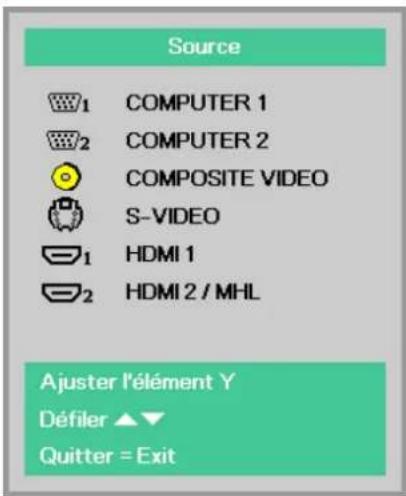 CANON LVHD420 - Allumer et éteindre le projecteur - 2