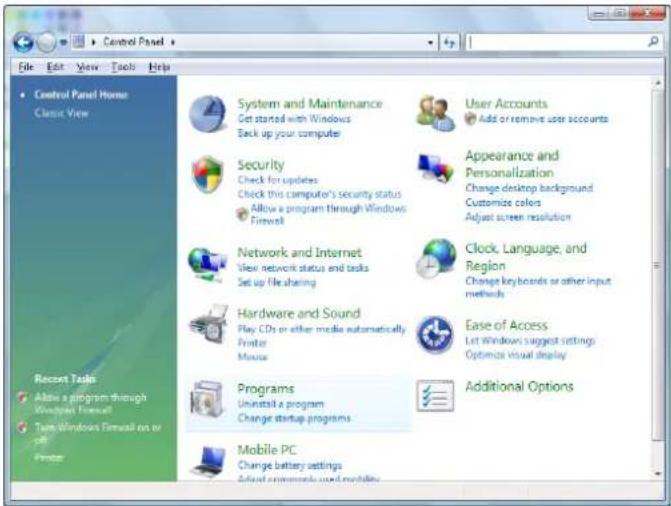 CANON LVHD420 - Ouvrez "Panneau de contrôle" dans Windows - 1