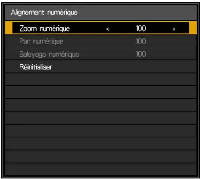 CANON LXMU700 - Menu Alignment Numérique - 1