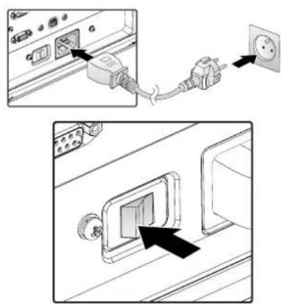 CANON LXMU700 - Allumer et étéindre le projecteur - 1