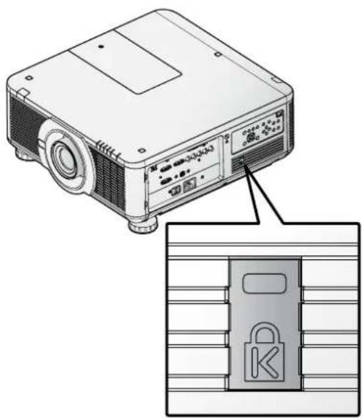 CANON LXMU700 - Utilisation de l'encôche de sécurité Kensington - 1