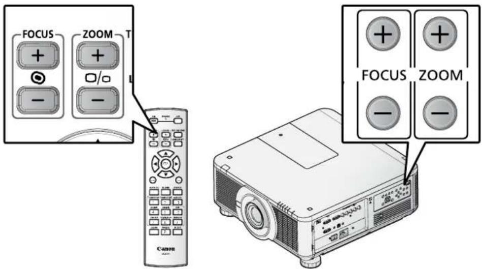 CANON LXMU700 - Réglage de la Mise au point et du Zoom - 1