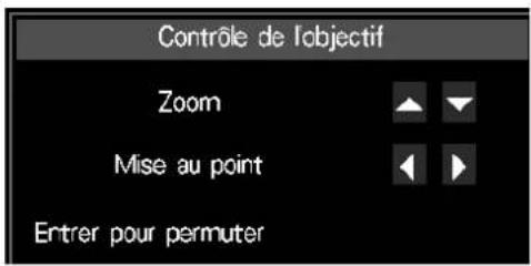CANON LXMU700 - Menu Contrôle Objectif - 1
