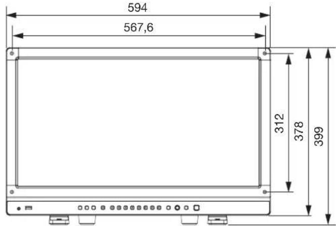 CANON DPV2421 - Dimensions - 1