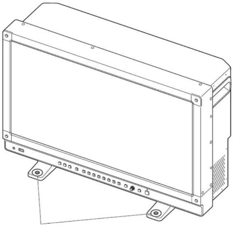 CANON DPV2421 - Utilisez des vis qui s'adaptent aux trouès de vis. - 1