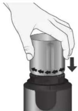 KITCHENAID BCG111ER - Para utiliser el molinillo de café con cuchillas: - 1