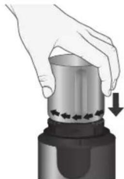 KITCHENAID BCG211OB - Para utiliser el molinillo de café con cuchillas: - 1