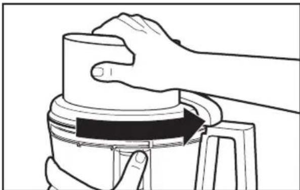 KITCHENAID KFP0933OB - Cómo instalar la cucilla multiusos - 3