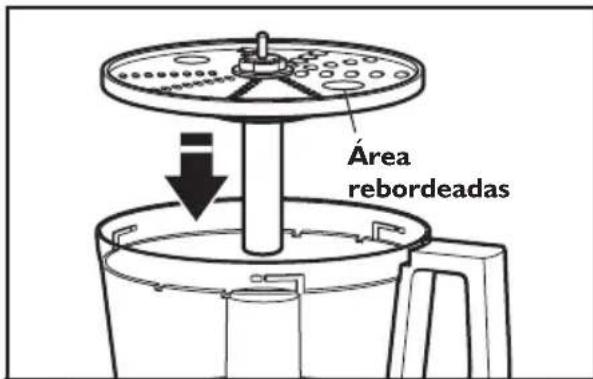 KITCHENAID KFP0933OB - Cómo instalar el disco reversible para carrar o el disco para patatas fritas - 2