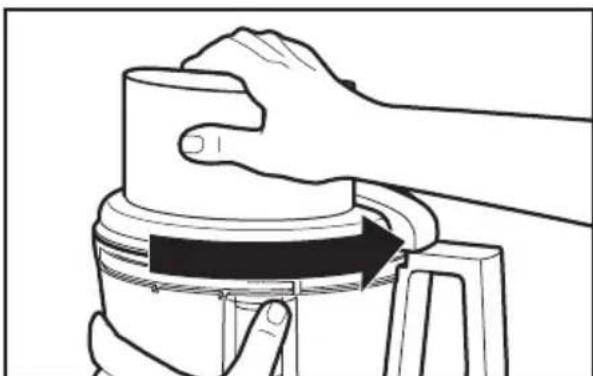 KITCHENAID KFP0933OB - Cómo instalar el disco reversible para carrar o el disco para patatas fritas - 3
