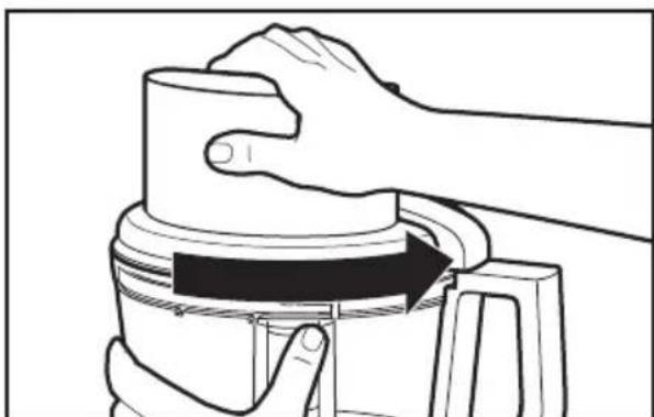 KITCHENAID KFP0933OB - Installing the adjustable slicing disc - 2